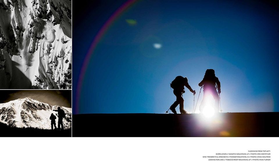 Backcountry Magazine, photograph by Craig Wolfrom