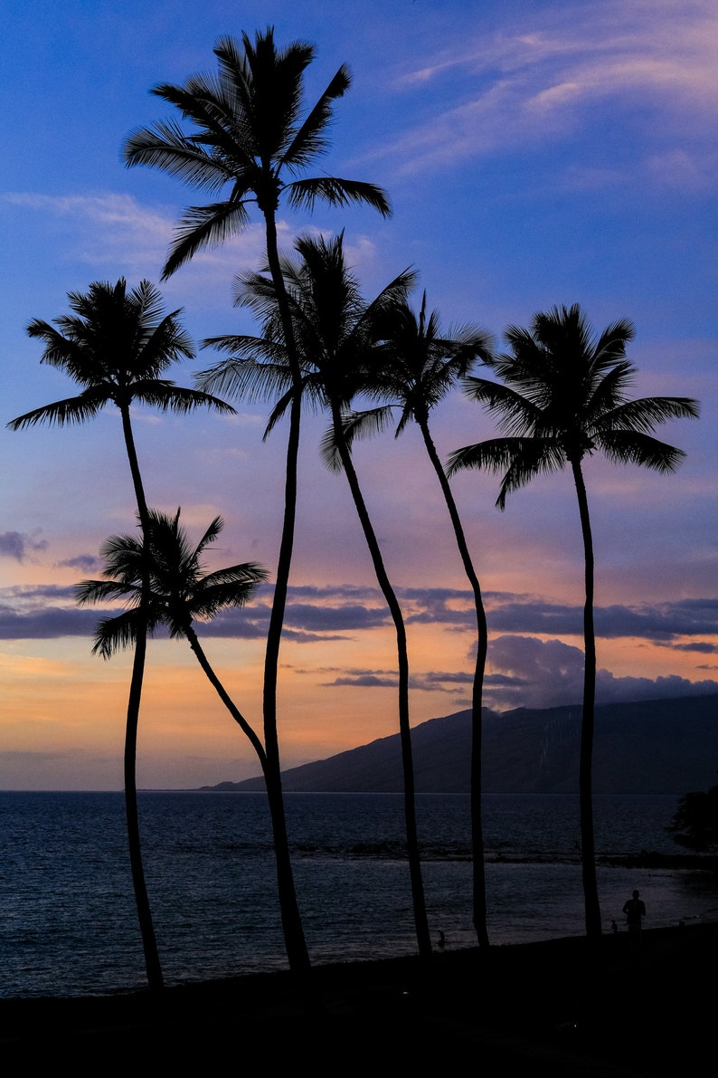 Beach Sunset No. 2, Maui, Hawaii. Who doesn't love a sunset on the beach?