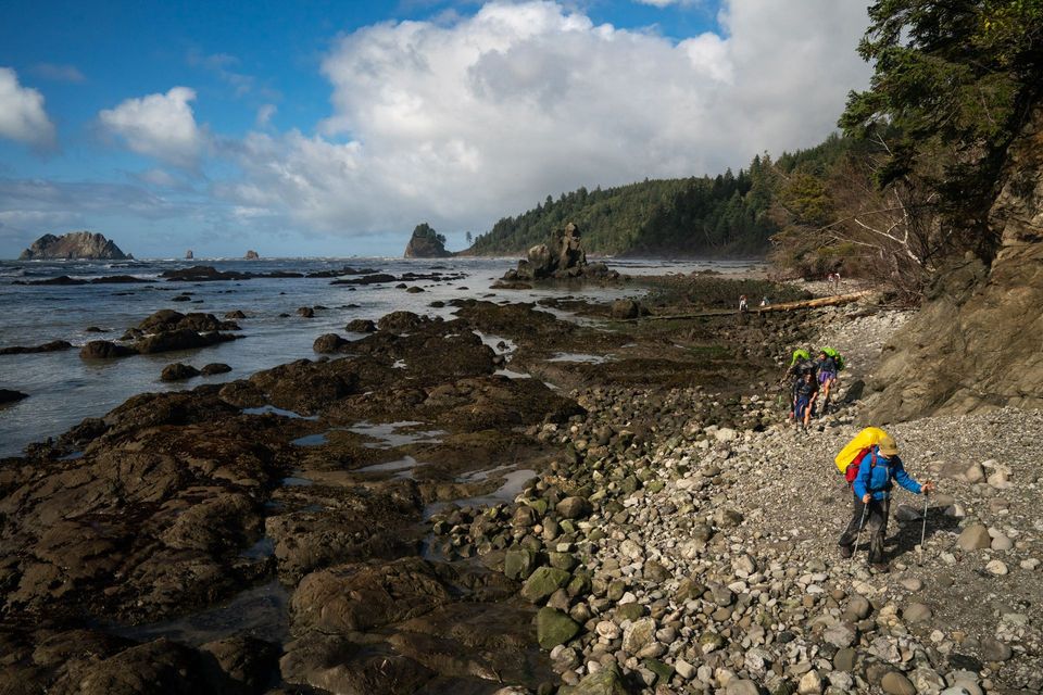 Olympic National Park :: Backpacking Outdoor Education, photograph by Craig Wolfrom