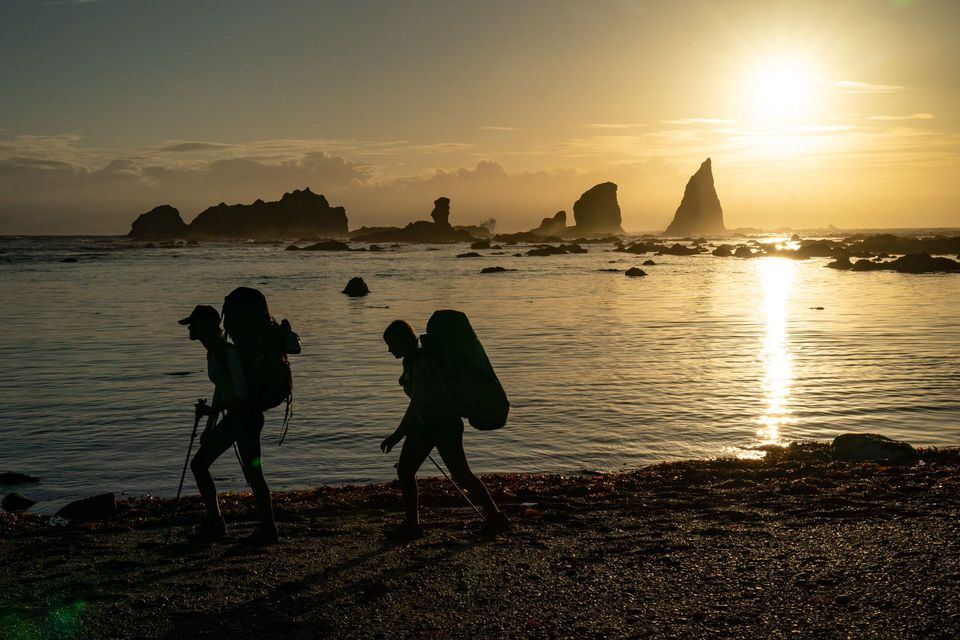 Olympic National Park :: Backpacking Outdoor Education, photograph by Craig Wolfrom