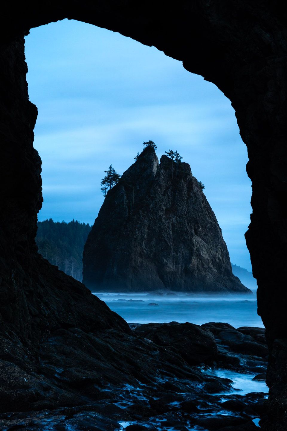 Olympic National Park :: Backpacking Outdoor Education, photograph by Craig Wolfrom